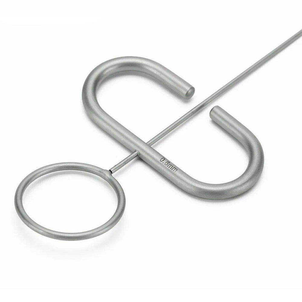 Dental MTA Plugger Applicator Bone Implant Collector Powder Meal Conveyors Diameter 0.8mm/1.0mm/1.2mm/1.8 mm,Teeth Filling Syringe Carrier Curved Head