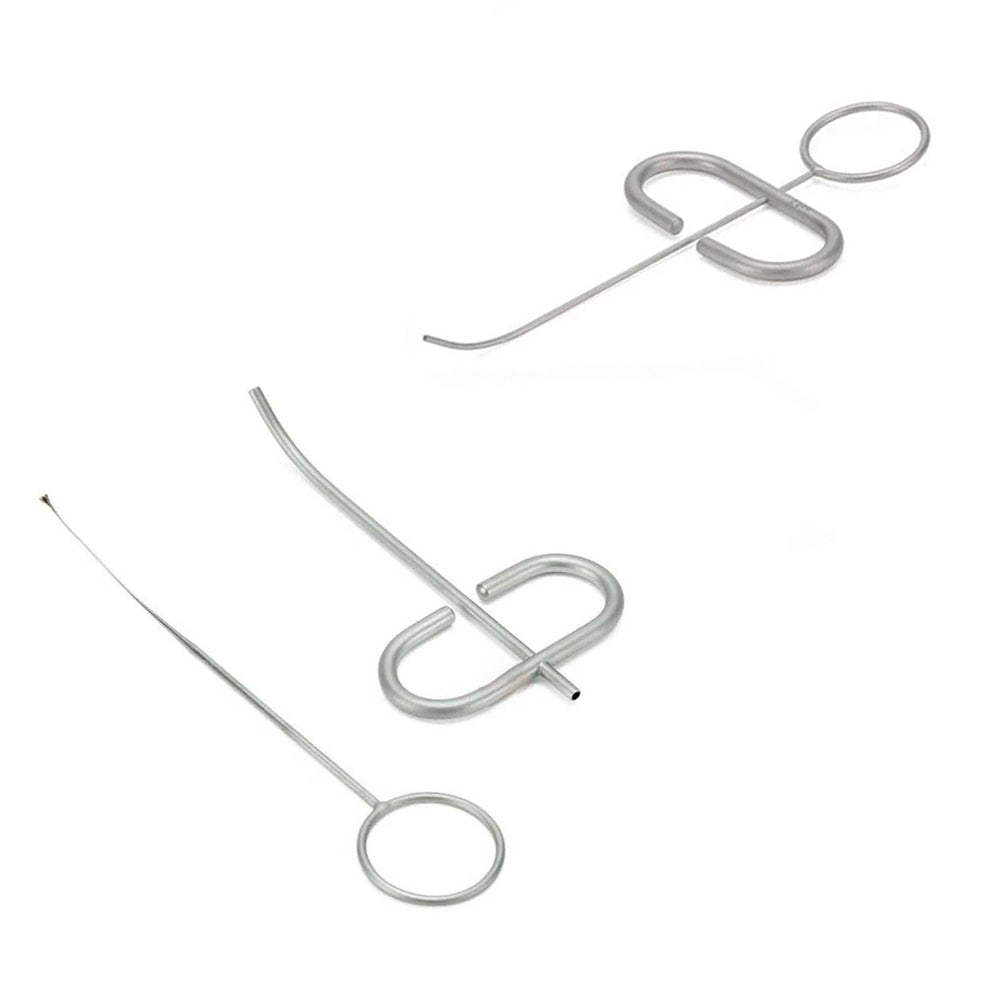 Dental MTA Plugger Applicator Bone Implant Collector Powder Meal Conveyors Diameter 0.8mm/1.0mm/1.2mm/1.8 mm,Teeth Filling Syringe Carrier Curved Head