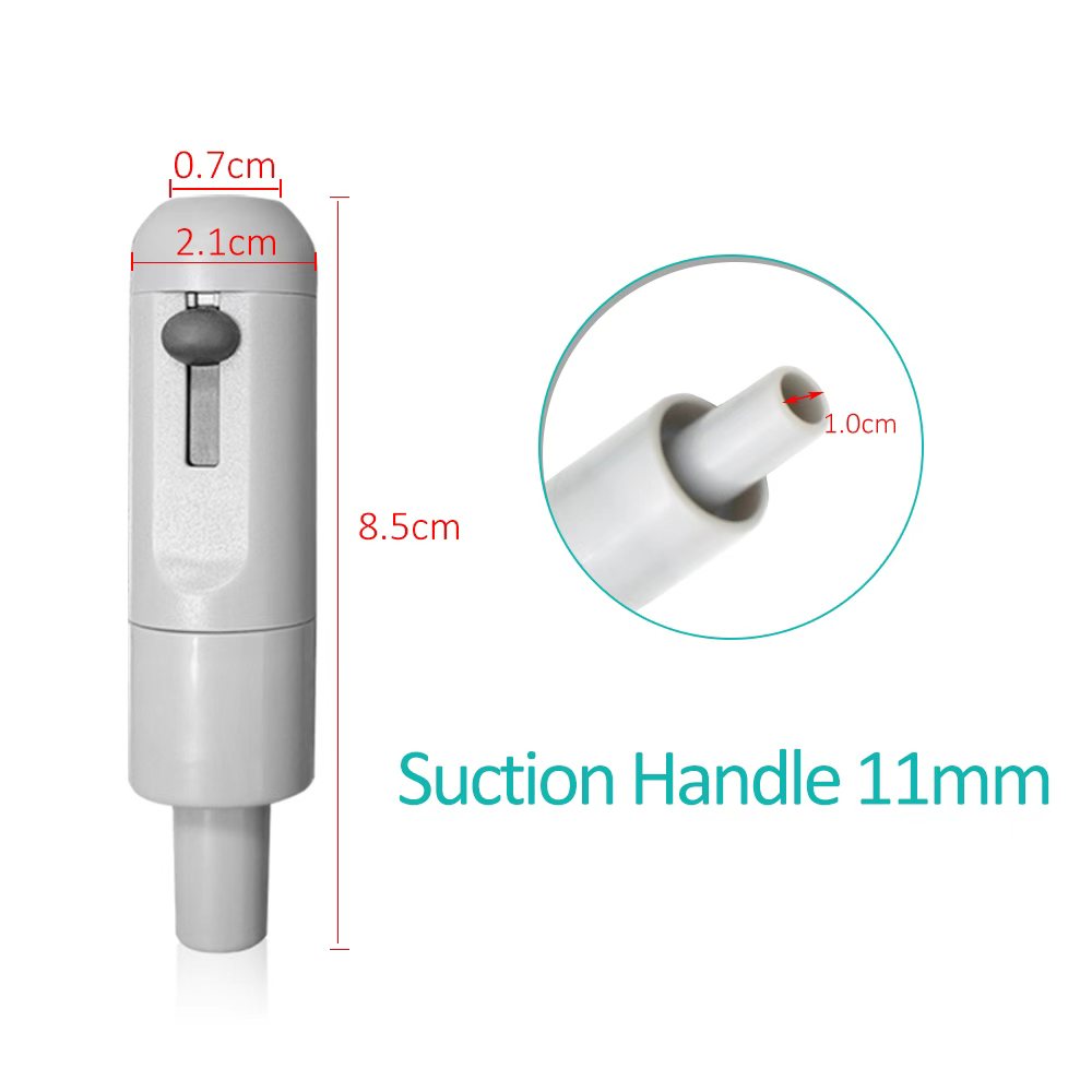D-WSH Dental Water Suction Hose, Reinforced Silicone Tube for Strong and Weak Suction – Available in 11mm and 16mm Sizes