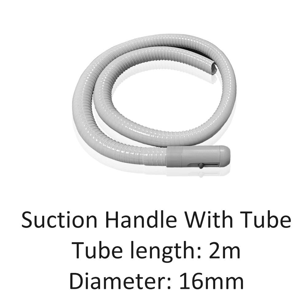 D-WSH Dental Water Suction Hose, Reinforced Silicone Tube for Strong and Weak Suction – Available in 11mm and 16mm Sizes