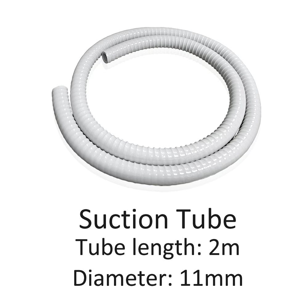 D-WSH Dental Water Suction Hose, Reinforced Silicone Tube for Strong and Weak Suction – Available in 11mm and 16mm Sizes