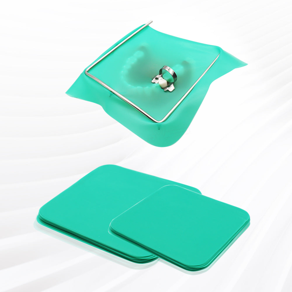 Dental Rubber Dam - High Quality Latex, Durable and Tear-Resistant, Available in Two Colors and Sizes