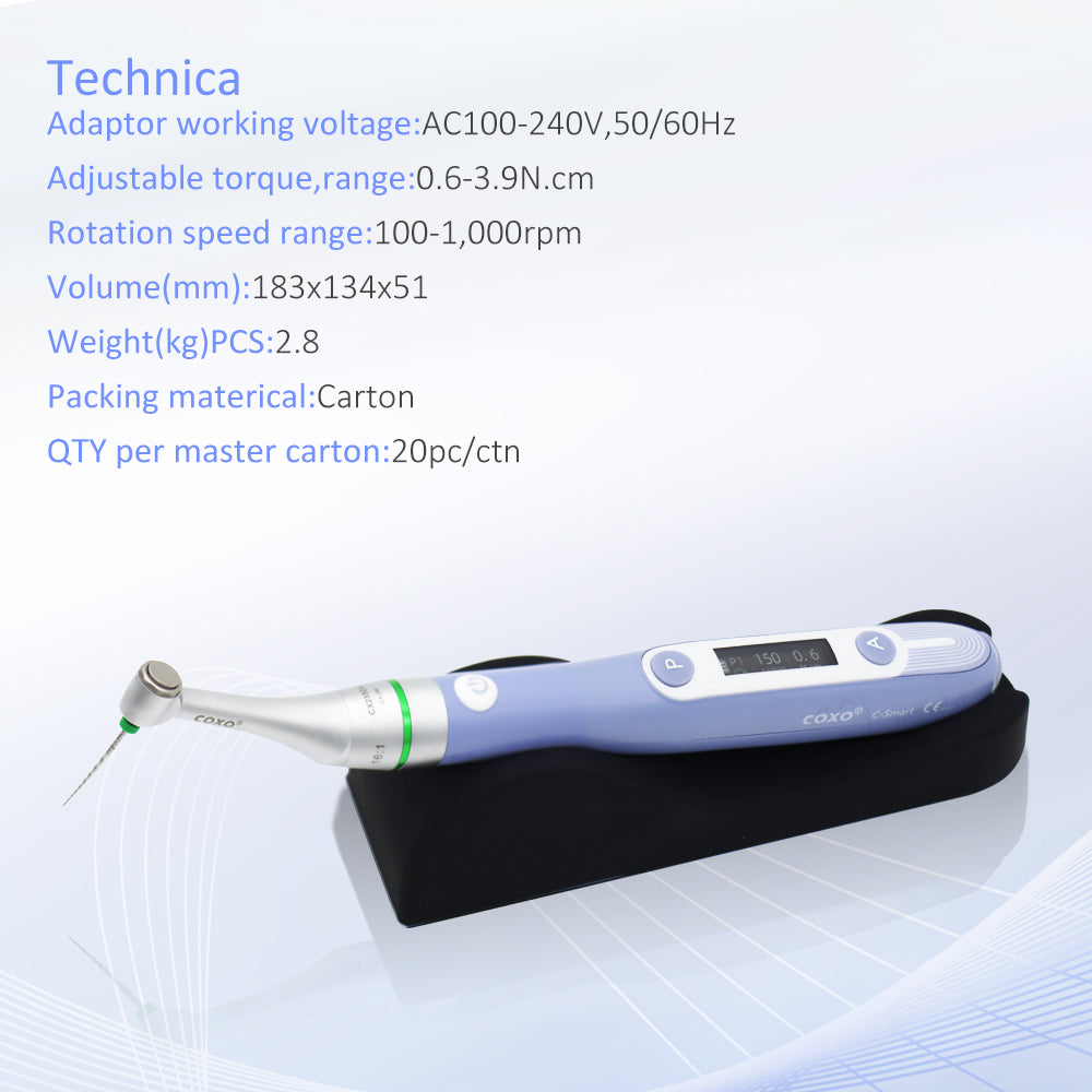 COXO C-SMART-MINI2 NOVA Ultra-Lightweight 104g Endo motor ,Featuring a 16:1 Mini Head, Silent Operation, 5 Built-in Programs, and Enhanced Safety with Automatic Torque Reversal!