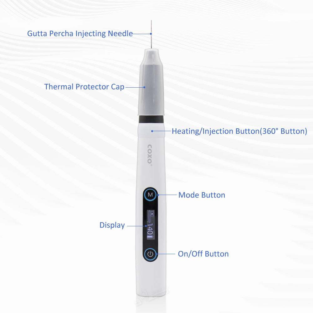 C Fill X COXO Gutta Percha Endo Obturation System, C-FILL Mini Backfill Pen & Downpack Pen 2 IN 1