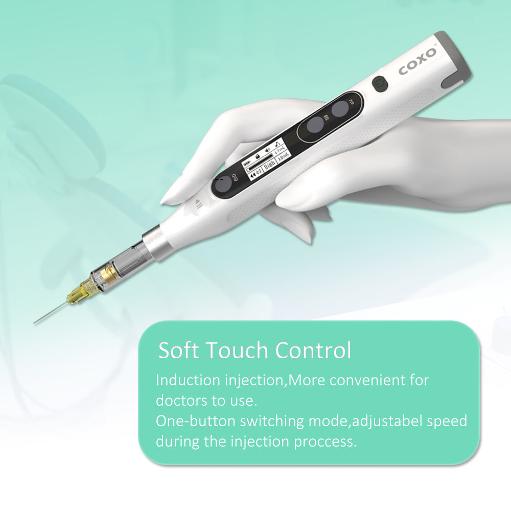 COXO Dental Anesthesia Booster with 3 Adjustable Speeds, Music system and Wireless charge