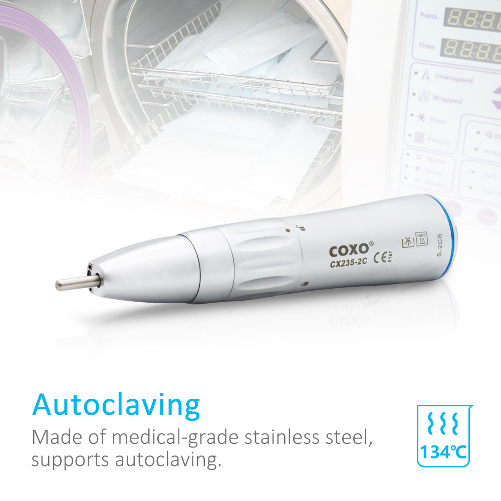 COXO Dental Implant Contra angle /Straight Handpiece ,Low Speed Implant Surgical handpiece 20:1 and 1:1