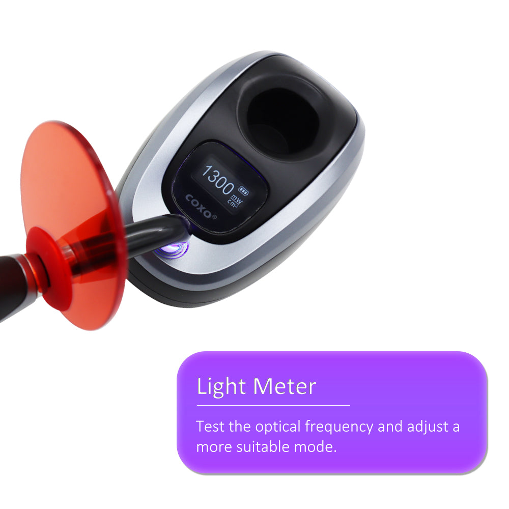 COXO Dental Led curing light Honor with 3 working modes ,suitable for most of the resins ,Fully charged can be used 1,000 times