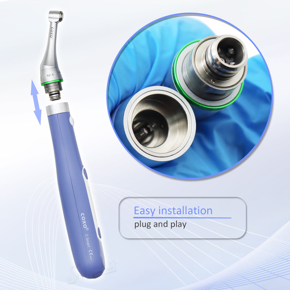 COXO C-SMART-MINI2 NOVA Ultra-Lightweight 104g Endo motor ,Featuring a 16:1 Mini Head, Silent Operation, 5 Built-in Programs, and Enhanced Safety with Automatic Torque Reversal!