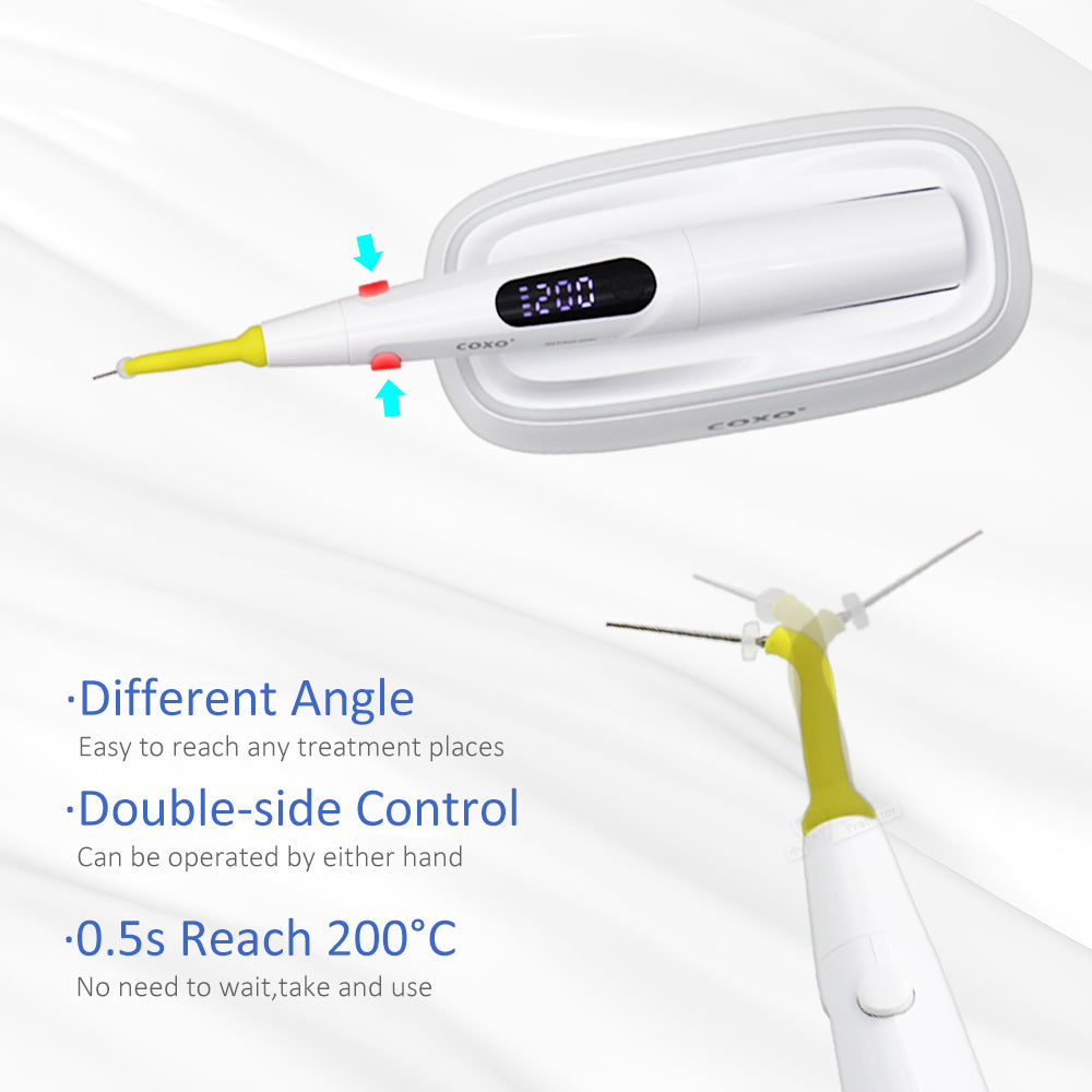 C Fill X COXO Gutta Percha Endo Obturation System, C-FILL Mini Backfill Pen & Downpack Pen 2 IN 1