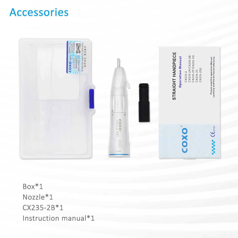 COXO Dental Implant Contra angle /Straight Handpiece ,Low Speed Implant Surgical handpiece 20:1 and 1:1