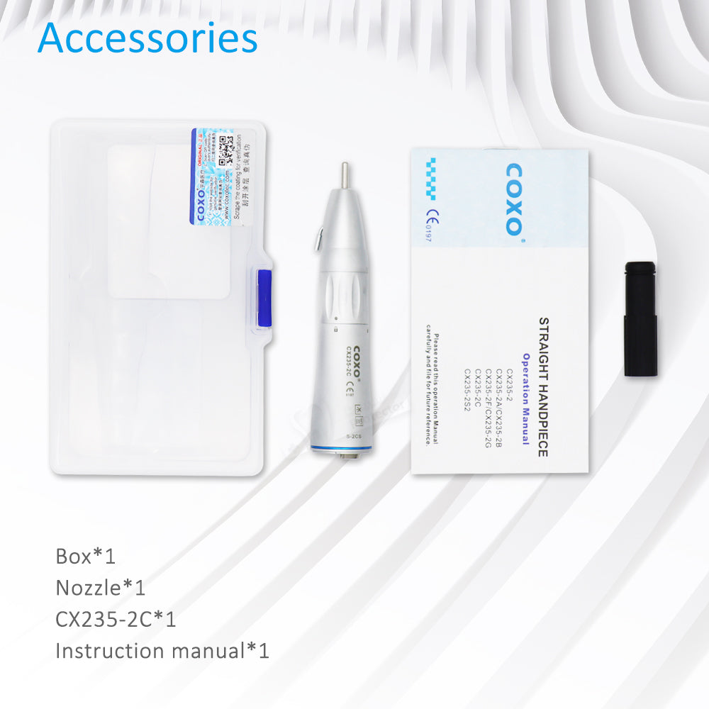 COXO Dental Implant Contra angle /Straight Handpiece ,Low Speed Implant Surgical handpiece 20:1 and 1:1