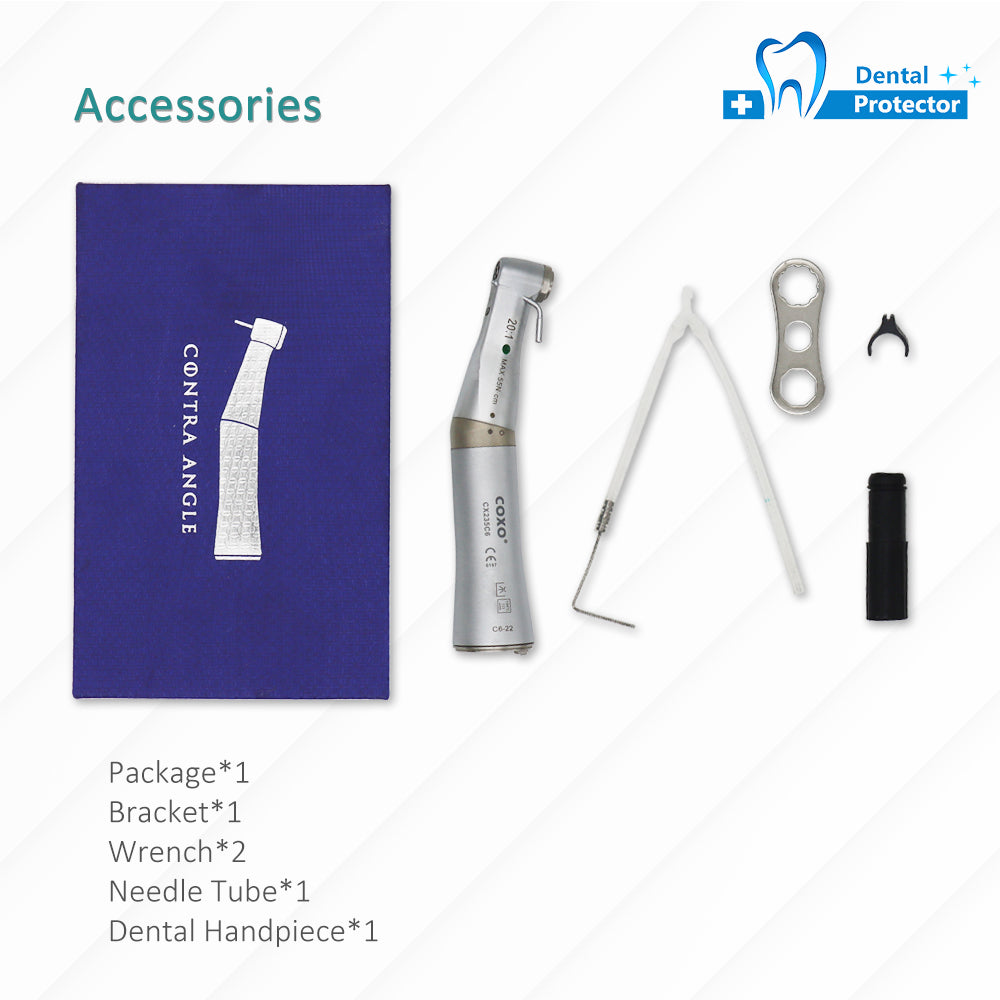 COXO Dental Implant Contra angle /Straight Handpiece ,Low Speed Implant Surgical handpiece 20:1 and 1:1