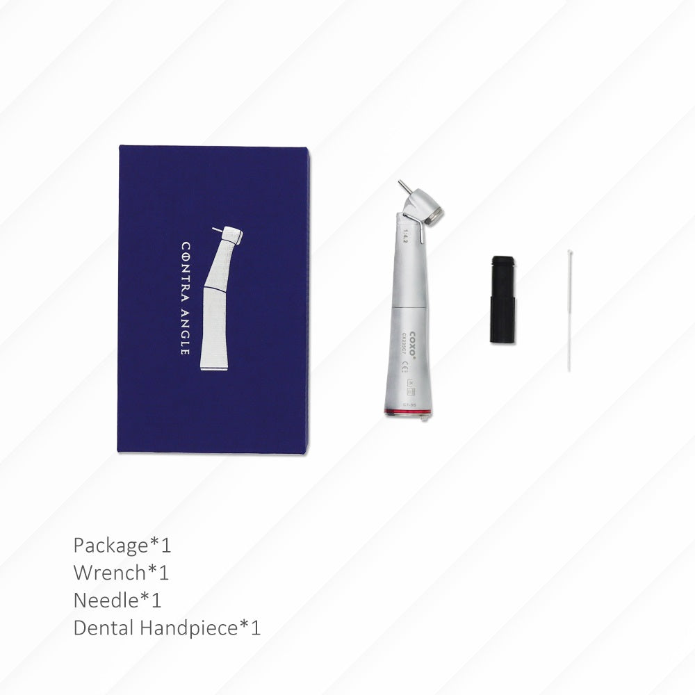 COXO Dental 1:4.2 /1:5 Contra Angle For Crown Removal and Tooth Extraction With COXO Implant Motor