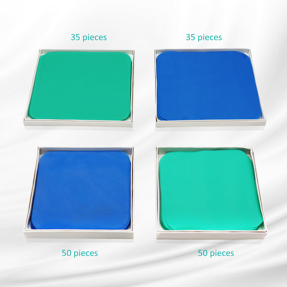 Dental Rubber Dam - High Quality Latex, Durable and Tear-Resistant, Available in Two Colors and Sizes