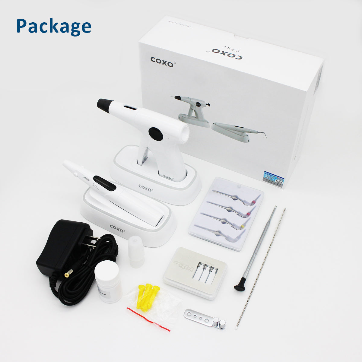 COXO C-Fill mini Dental Endodontic set Dental Obturation System Gutta percha , Cordless Obturation Apical Condensation System