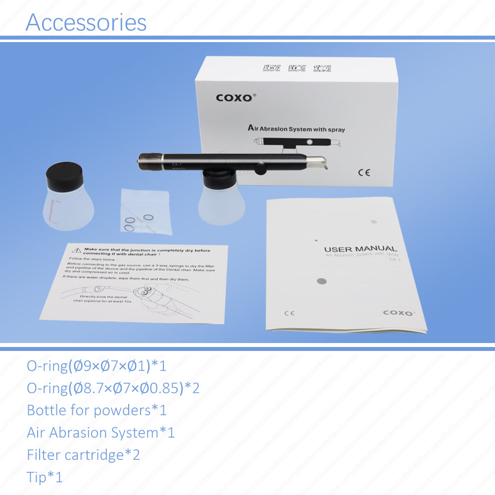 CA-1  COXO Alumina Air Prophy Abrasion Kit Microetcher Sand Blasting Sandblaster
