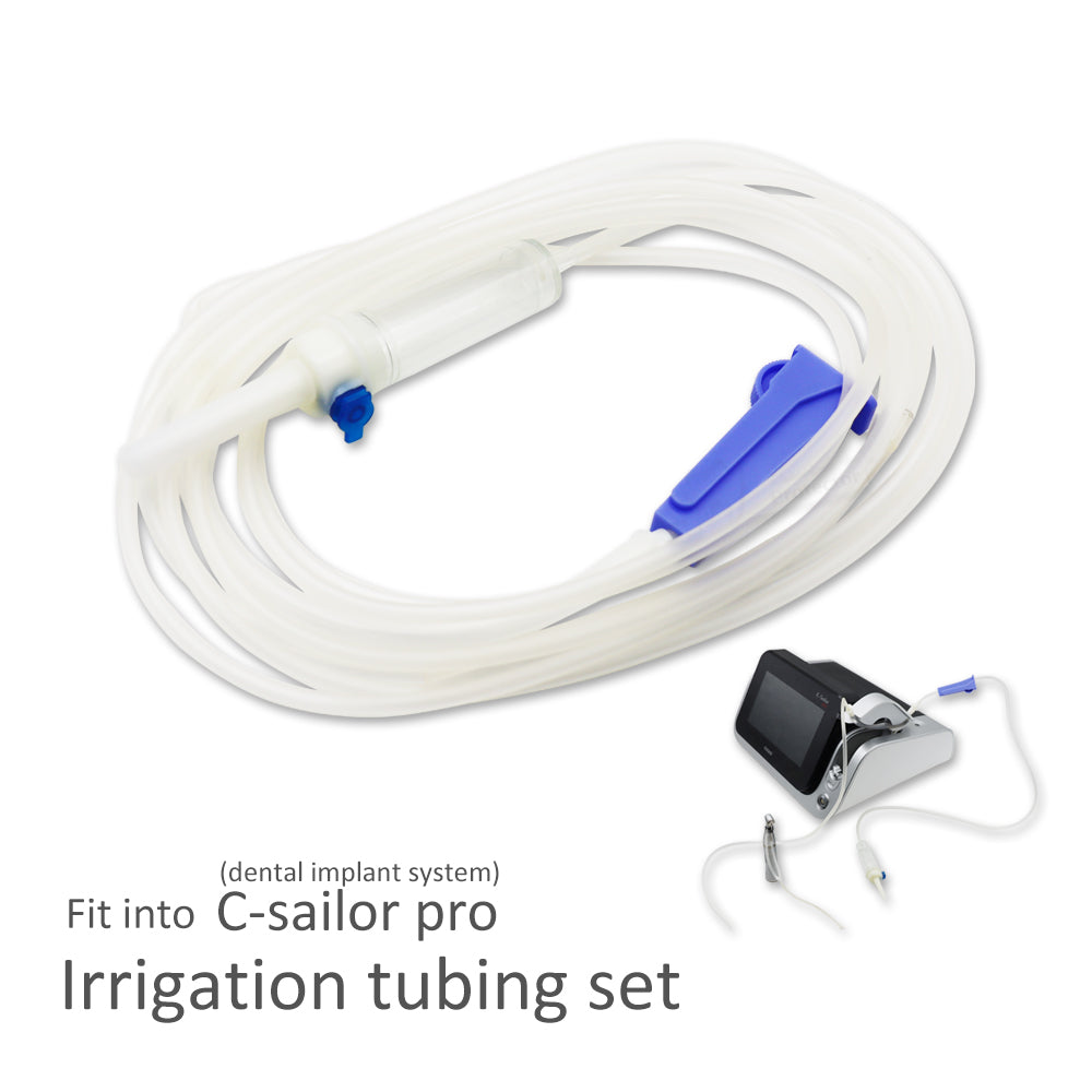 60Pcs Disposable Oral Water Delivery Tube Irrigation tubing set- Fit into Dental Implant Motor C-Sailor Pro
