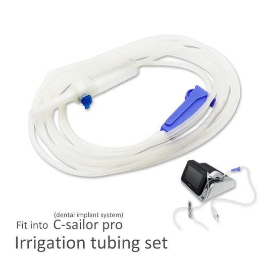 60Pcs Disposable Oral Water Delivery Tube  Irrigation tubing set- Fit into Dental Implant Motor C-Sailor Pro