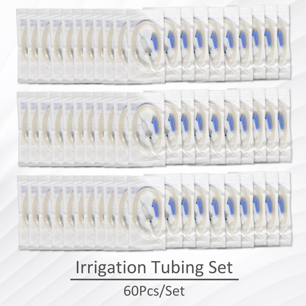 60Pcs Disposable Oral Water Delivery Tube Irrigation tubing set- Fit into Dental Implant Motor C-Sailor Pro