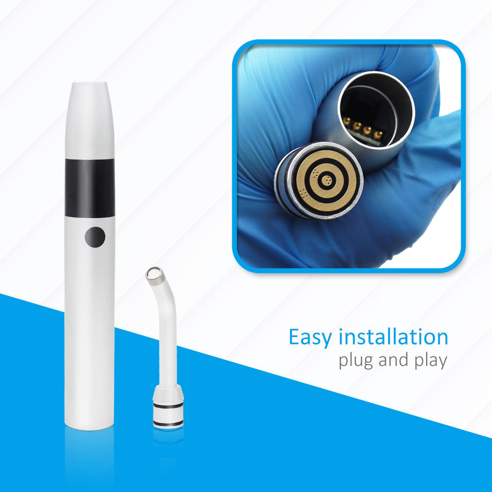 LED Curing Light, High Power Metal Body, 360° Rotating Head, One-Second Fast Curing, Rechargeable