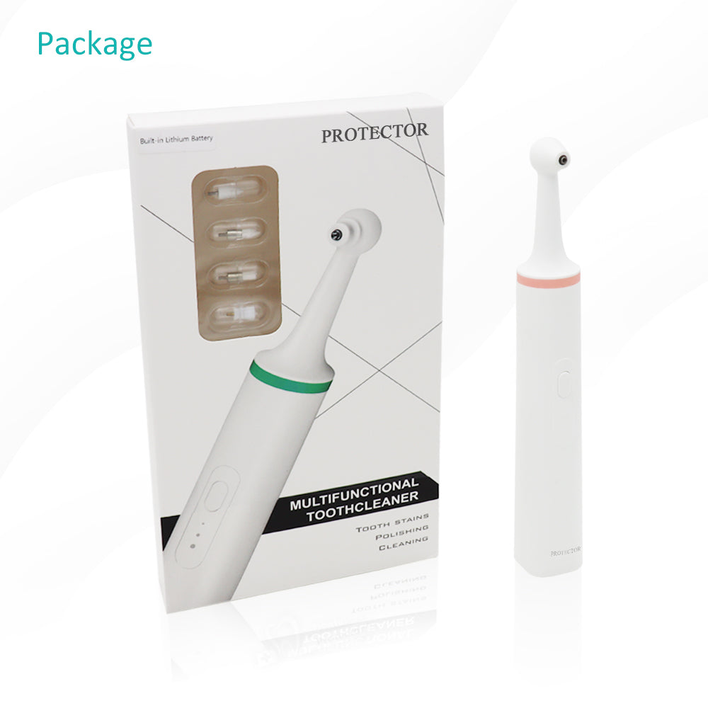 PROTECTOR Multifunctional Electric Tooth Cleaner – Stain Removal and Polishing Tool