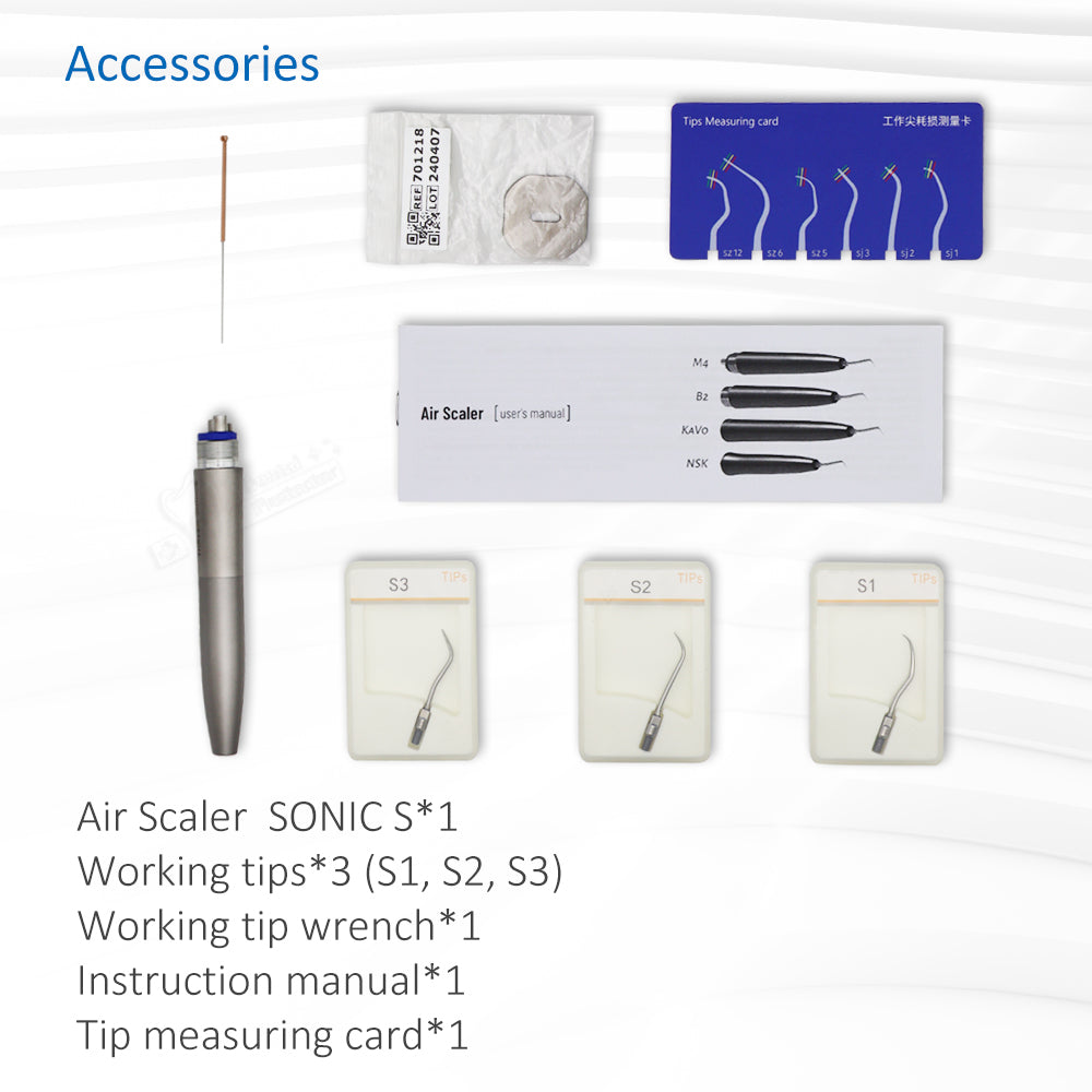 THREEH 3H SONIC-S Air Scaler air driven Irrigating root canals