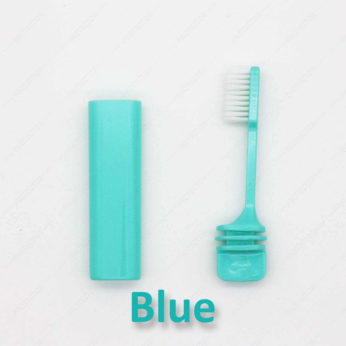 PROTECTOR Portable Travel Toothbrush – Compact Folding Design with Cover (10pcs)