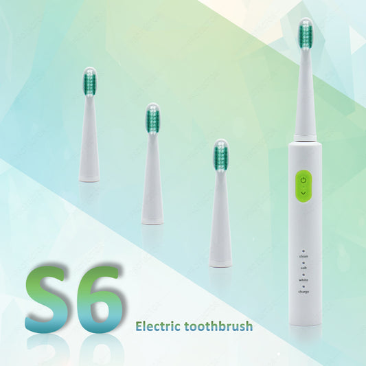 PROTECTOR S6 Sonic Electric Toothbrush – 4 Modes with USB Rechargeable Battery