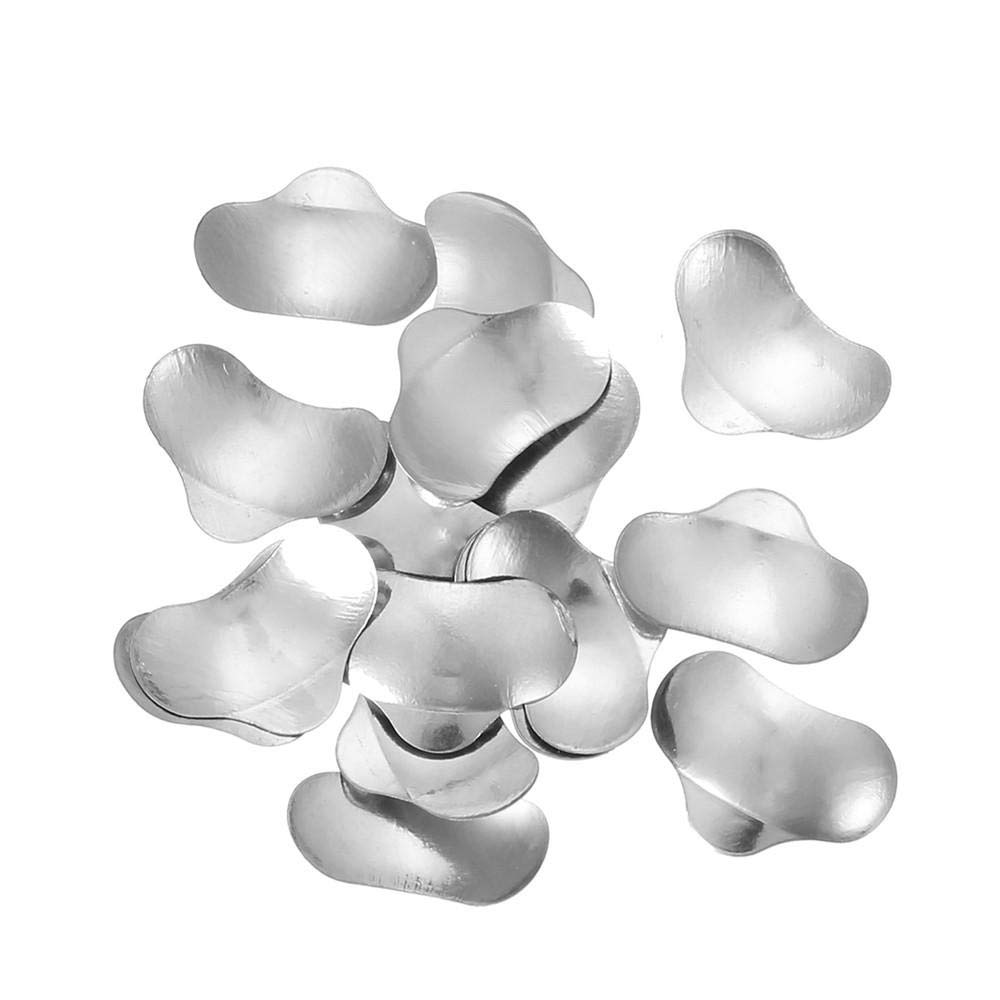 100 Pieces of Dental Matrix, Partial Dome, Metal Matrix, Complete Kit No. 1,398 with 2 Rings (Box of 100 Dental Sheets)