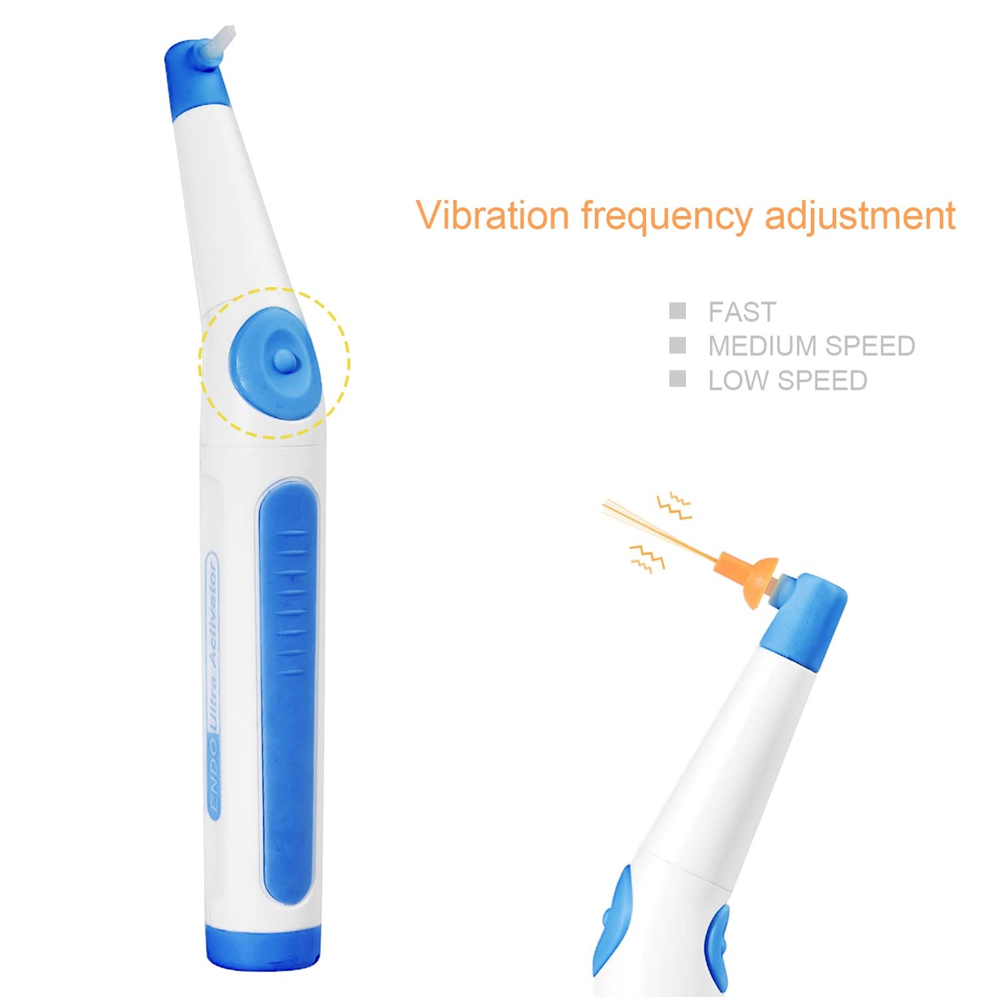 Endo Ultra Activator One-Button Irrigator with 3 Sizes 60 Tips
