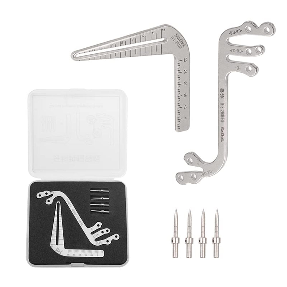 Dental Implant Guide Oral Planting Locator Drilling Positioning Ruler Positioning Guide Angle Ruler Autoclavable Implant Tools Dentist