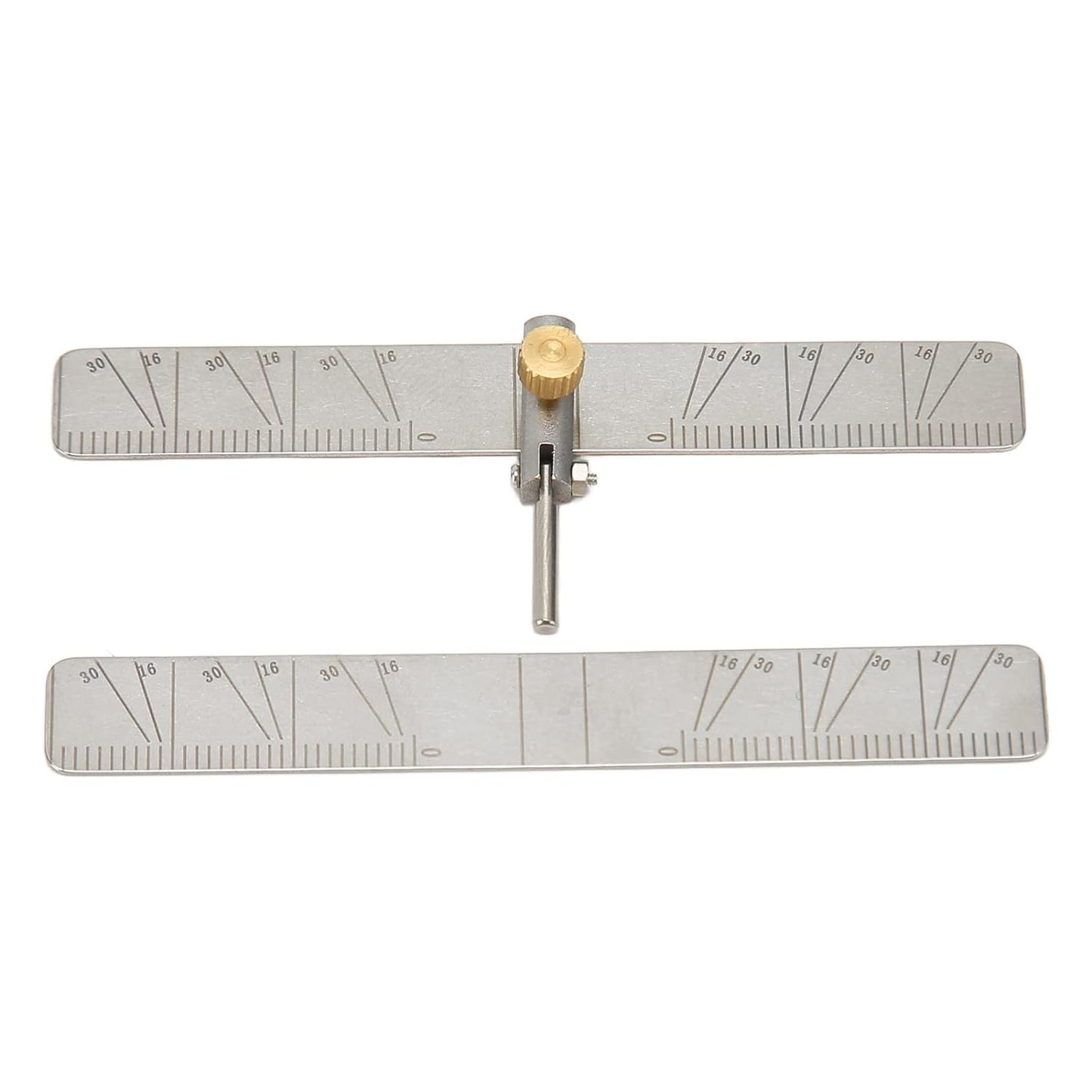 Dental Implant Locating Guide, Oral Implant Teeth Measuring Ruler Caliper for Mouth, Implant Measuring Ruler for Dental Tools, Surgical Planting Positioning Locator