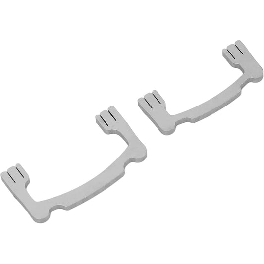 Dental Resin Polishing Strips Holder,Stainless Steel Holder for High/Low Crown Interproximal Restorative Polishing Dentist Tools Autoclavable ,2Pcs/set