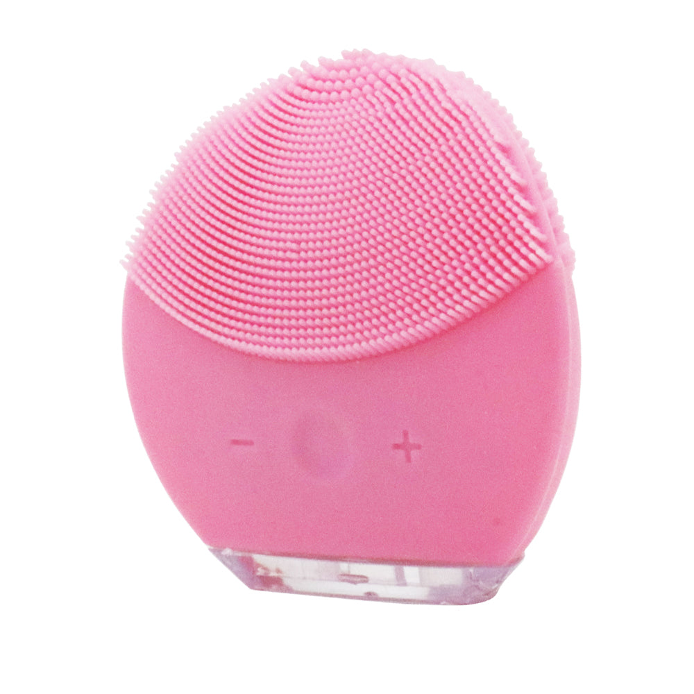 PROTECTOR Silicone Facial Cleansing Brush – USB Rechargeable Vibration Device