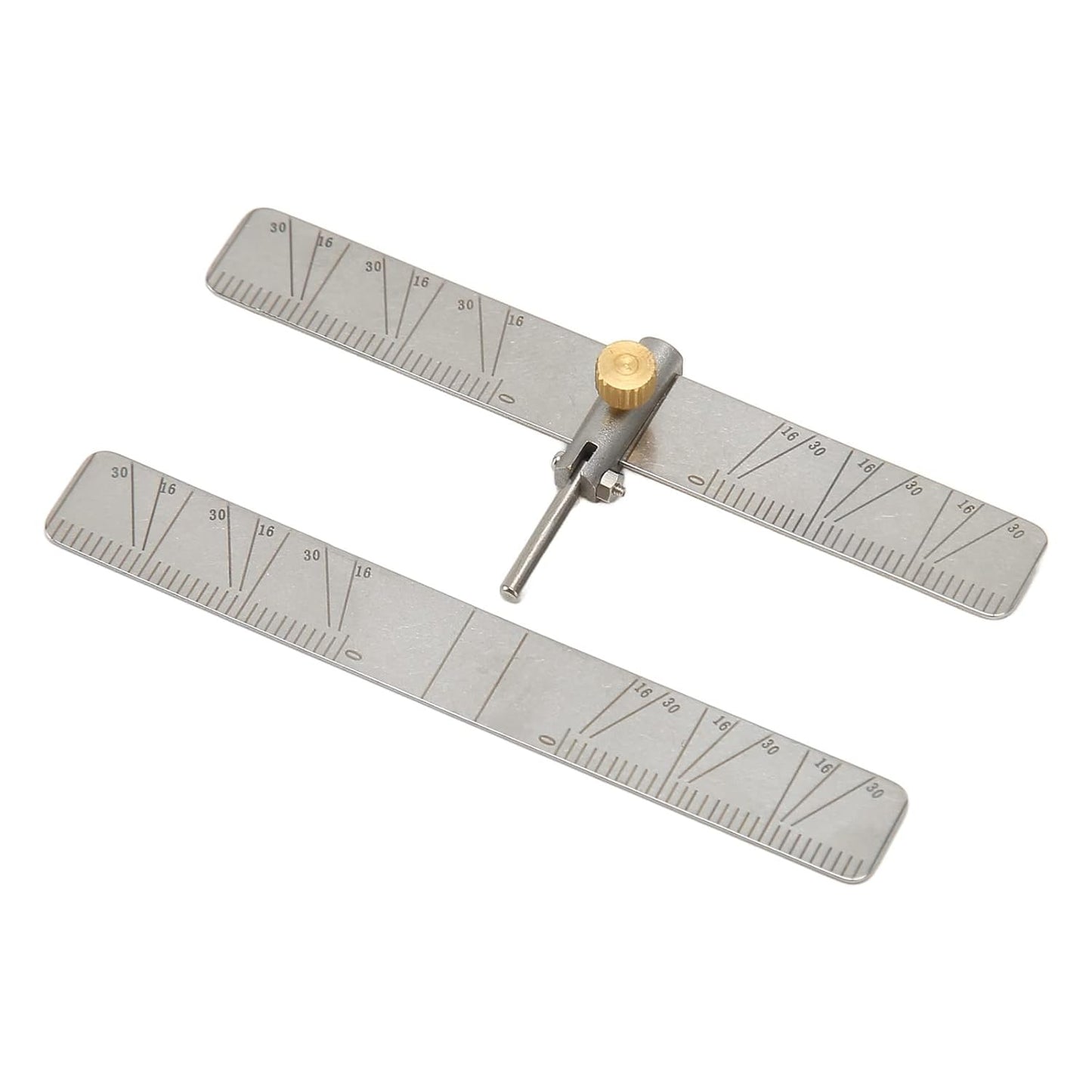 Dental Implant Locating Guide, Oral Implant Teeth Measuring Ruler Caliper for Mouth, Implant Measuring Ruler for Dental Tools, Surgical Planting Positioning Locator
