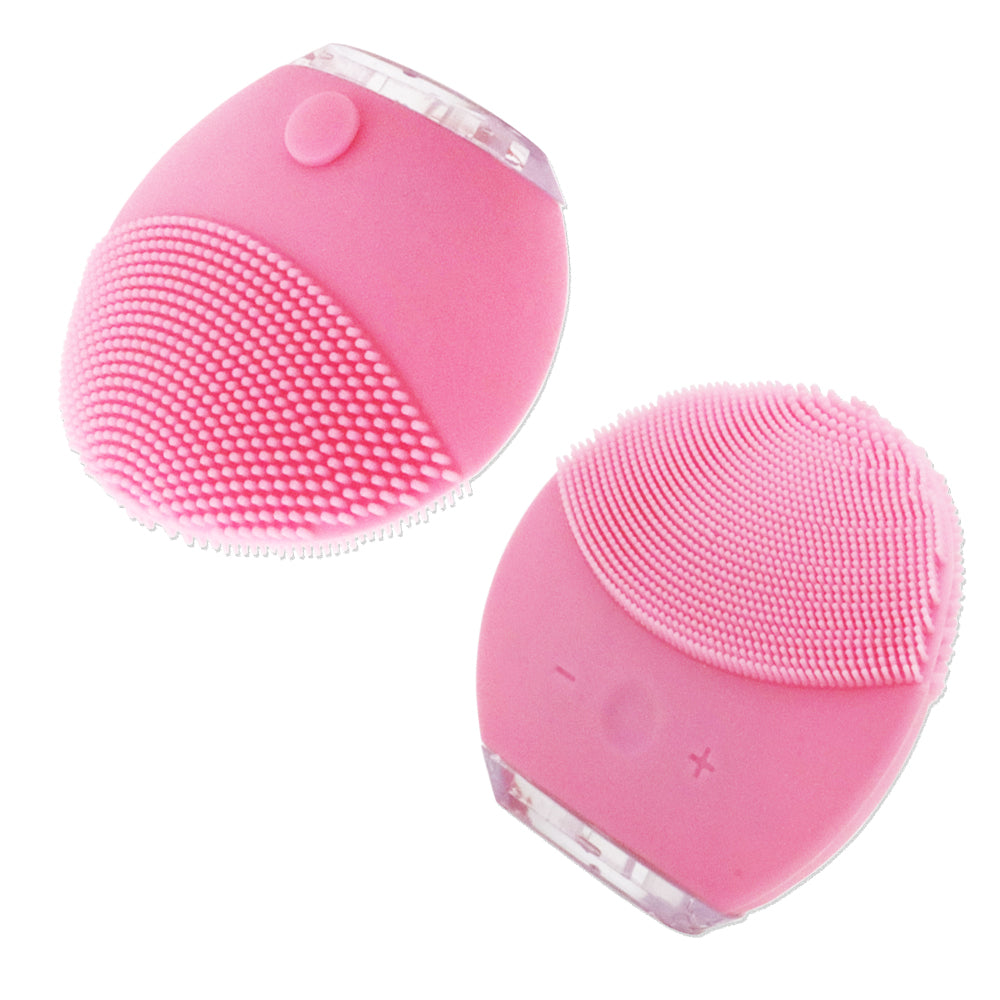 PROTECTOR Silicone Facial Cleansing Brush – USB Rechargeable Vibration Device