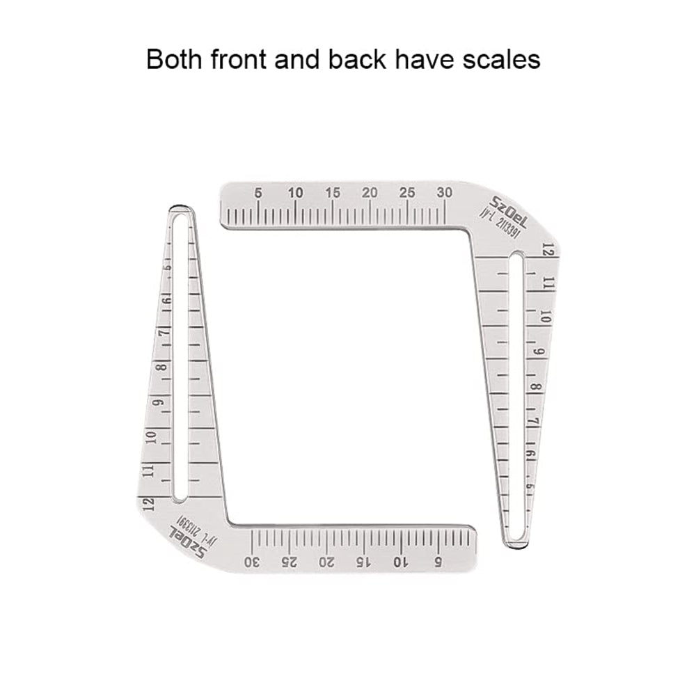 Dental Implant Guide Oral Planting Locator Drilling Positioning Ruler Positioning Guide Angle Ruler Autoclavable Implant Tools Dentist