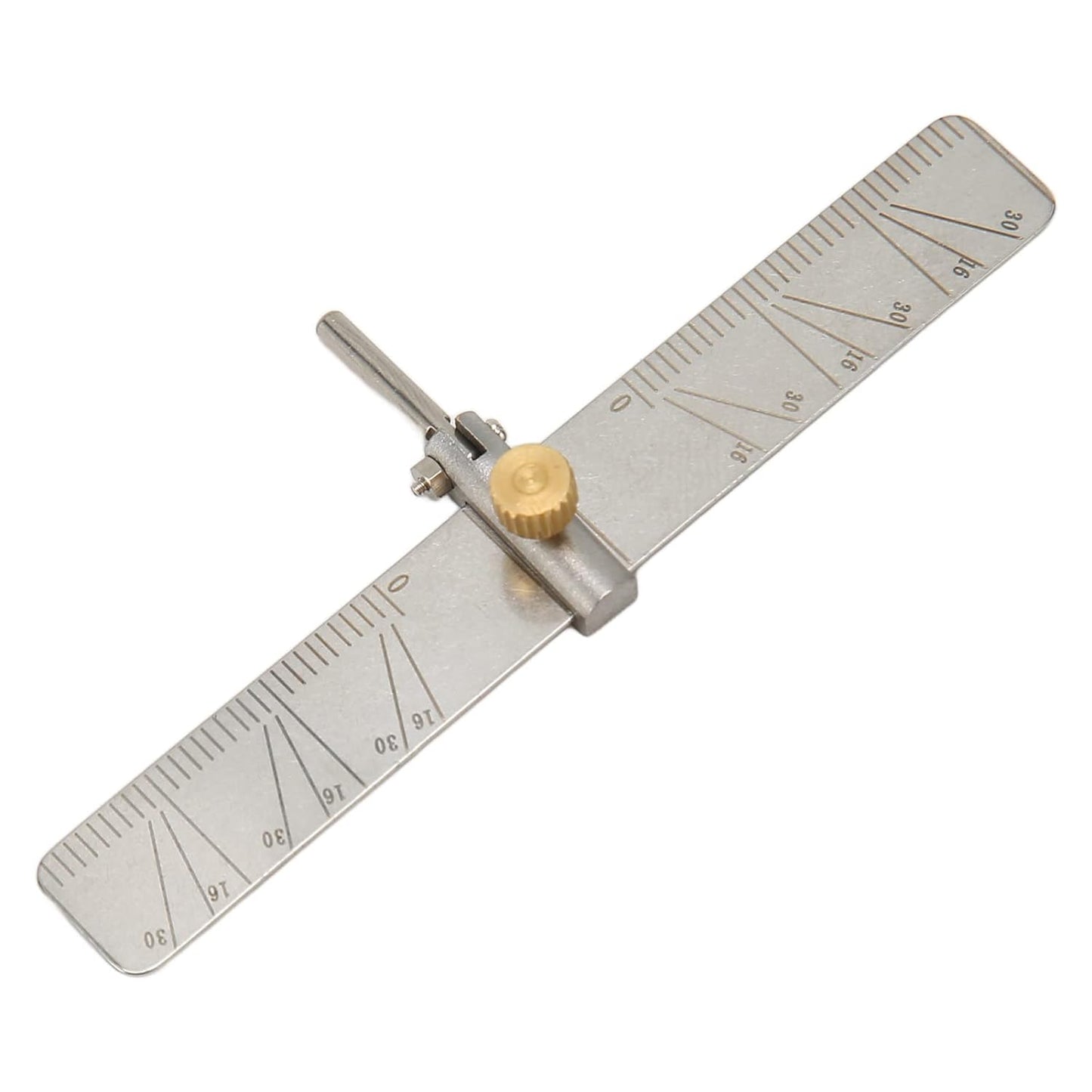 Dental Implant Locating Guide, Oral Implant Teeth Measuring Ruler Caliper for Mouth, Implant Measuring Ruler for Dental Tools, Surgical Planting Positioning Locator