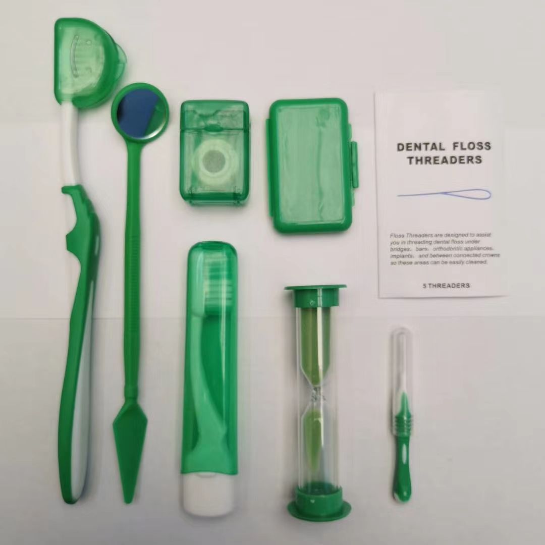 Naturelledent Orthodontic Hygiene Dental Oral Care kit With Toothbrush & Dental Floss