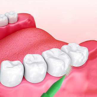 Naturelledent Interdental brushes for Cleaning The Teeth Portable Oral Dental Hygiene