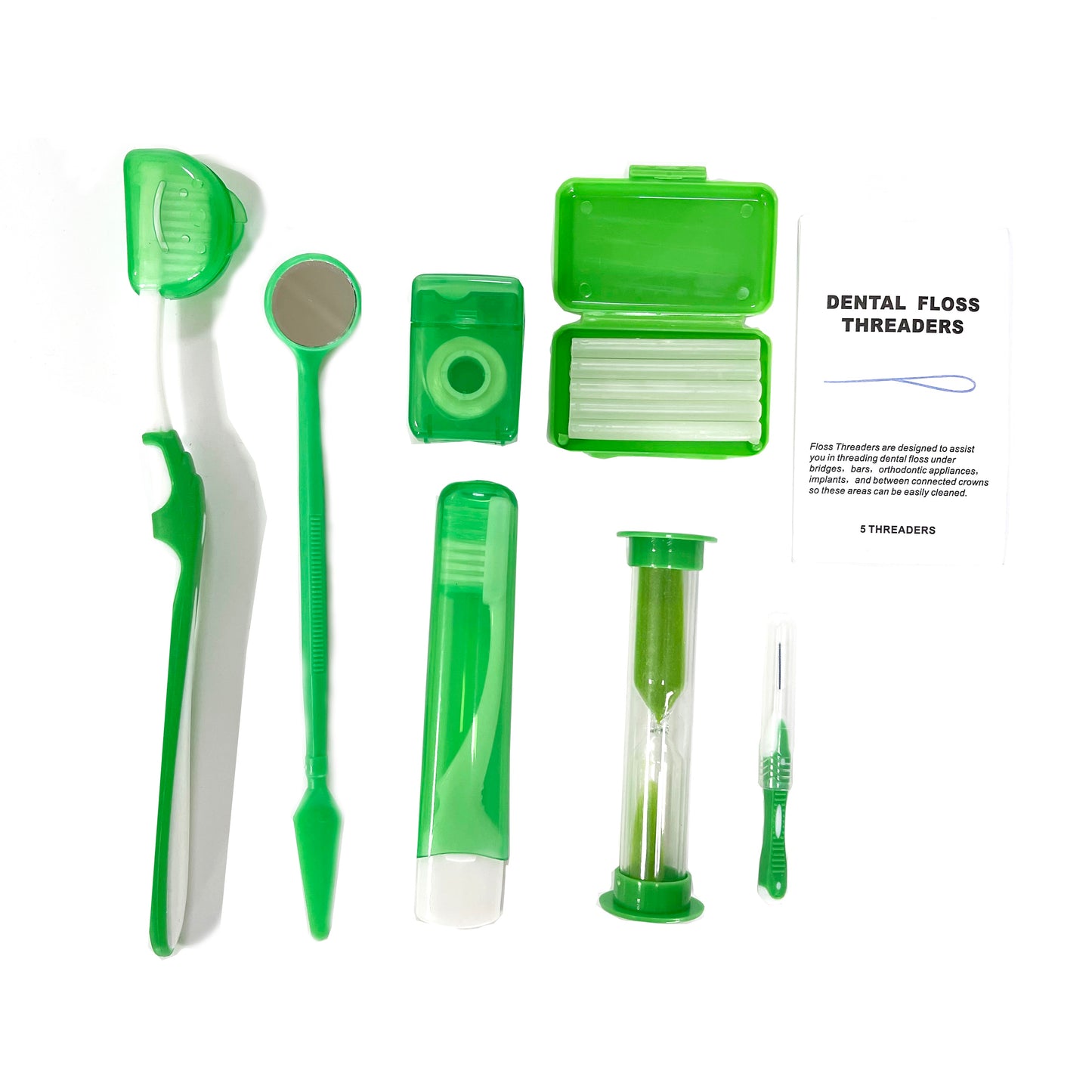 Naturelledent Orthodontic Hygiene Dental Oral Care kit With Toothbrush & Dental Floss