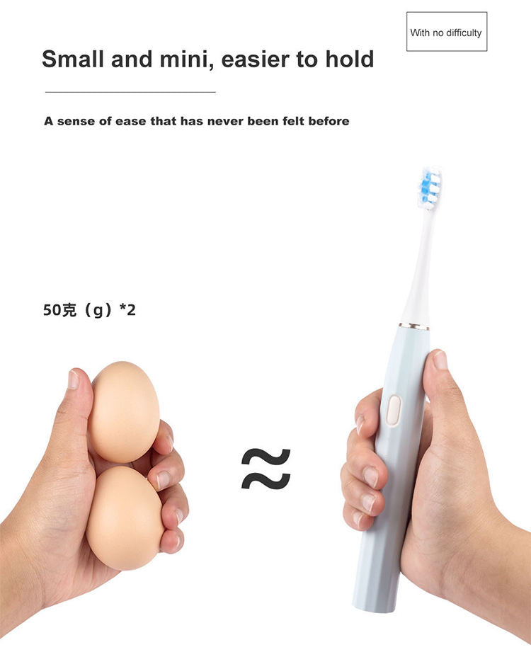 Naturelledent IPX7 Waterproof Rechargeable Automatic Sonic Electric Toothbrush Sonic Oral Care For Adults and Kids