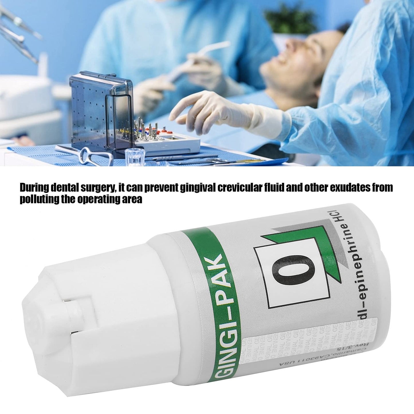 Dental Thread Gingival Retraction Cord Disposable Knitted Cotton Gum Line Dentist Length 275cm Dental Gingival Retraction Cord