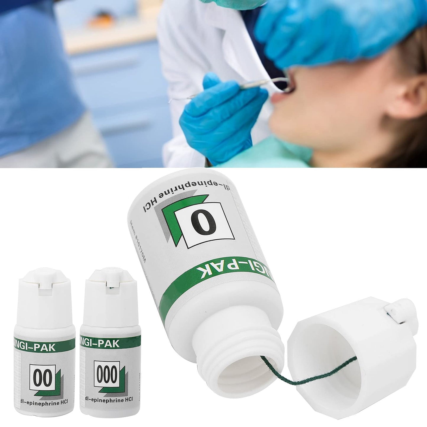 Dental Thread Gingival Retraction Cord Disposable Knitted Cotton Gum Line Dentist Length 275cm Dental Gingival Retraction Cord