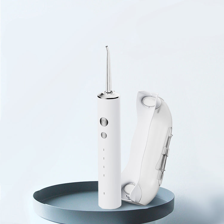 Cordless Water Flosser Portable Oral Irrigator Rechargeable Teeth Cleaner Pick for Braces & Bridges - IPX7 Waterproof, Collapsible Water Tank for Travel and Home