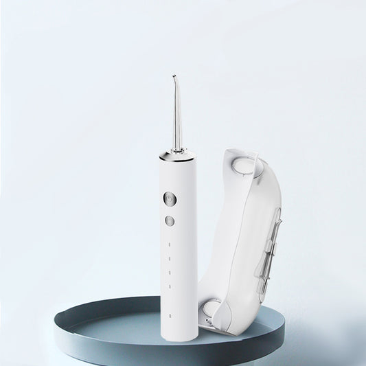 Cordless Water Flosser Portable Oral Irrigator Rechargeable Teeth Cleaner Pick for Braces & Bridges -  IPX7 Waterproof, Collapsible Water Tank for Travel and Home
