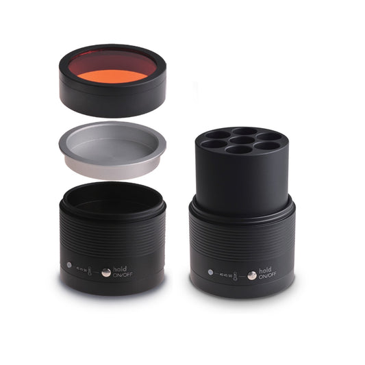 Dental Resin Composite Softener Heater Dental Material Warmer with Light Filter Cover 40℃/45℃/50℃ 110V