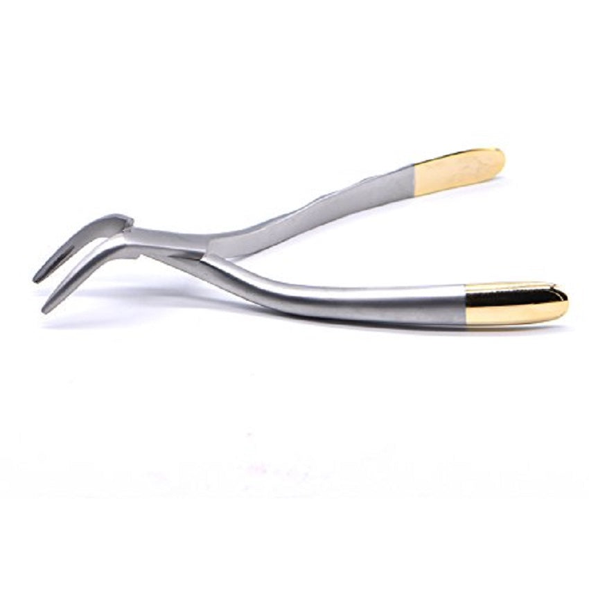 Dental Tooth Extraction Forcep for Root Fragment Minimally Invasive Dental Instrument Curved Forcep