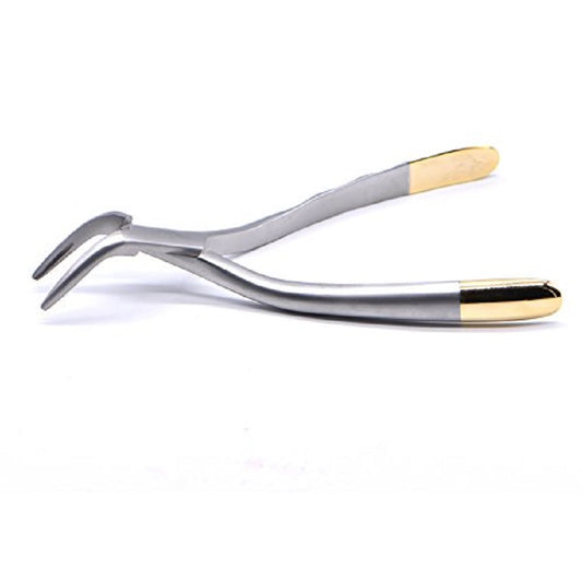 Dental Tooth Extraction Forcep for Root Fragment Minimally Invasive Dental Instrument Curved Forcep