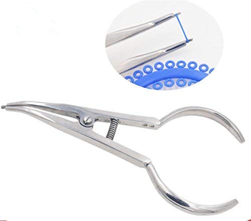 Dental Orthodontic Separator Placing Pliers Elastic Separator Placer Pliers Separator Pliers Rubber Band Pliers